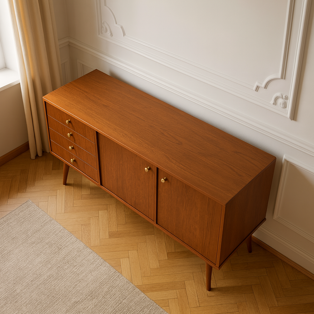 CLASSY BROWN Sideboard with Handle