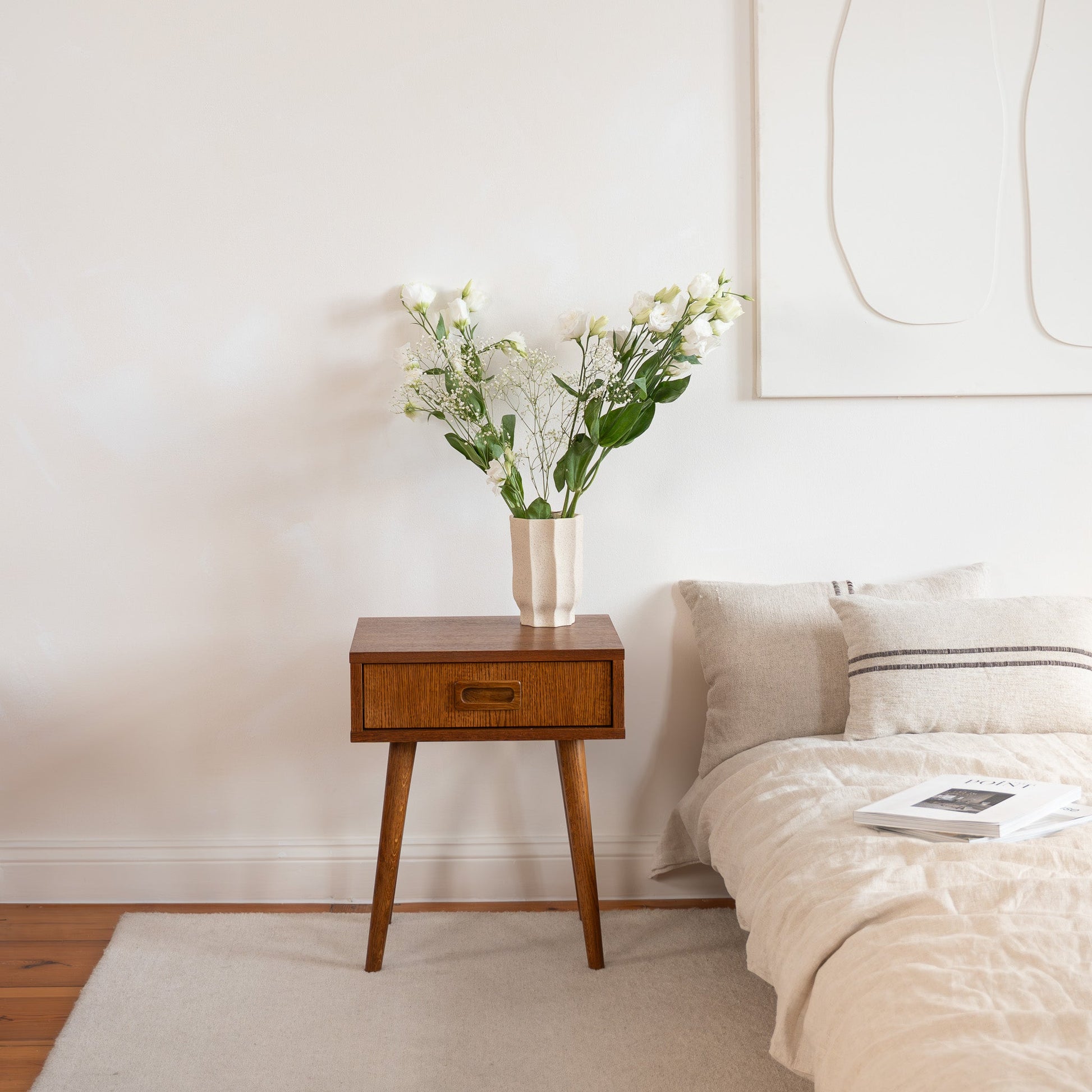 BEDIE RUNO Nightstand - Pastform Furniture